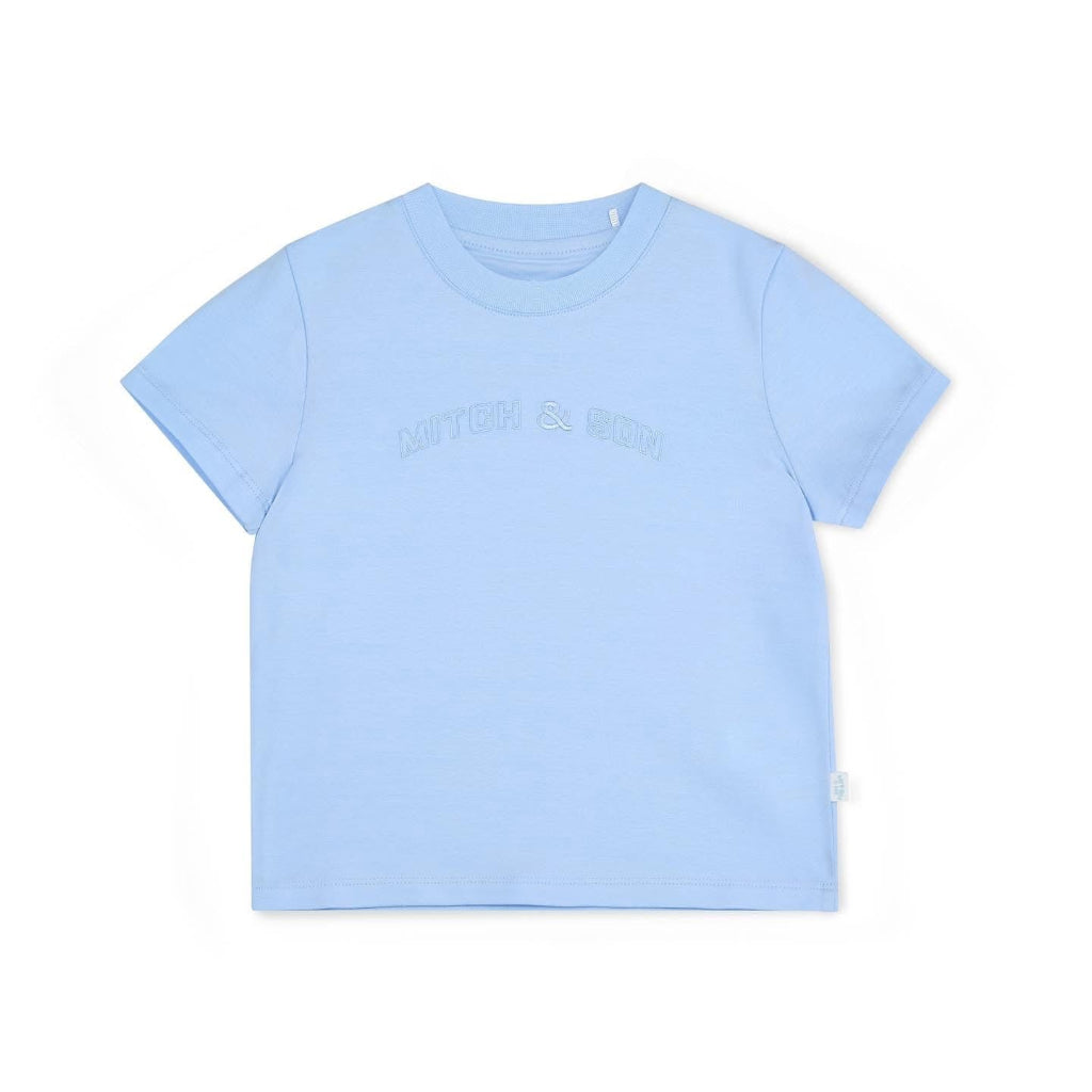 MITCH & SON Jersey t-shirt with embroidered logo 