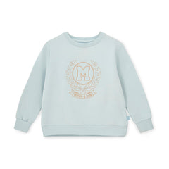 MITCH & SON Boys Crest Embroidery Crew Neck Tracksuit