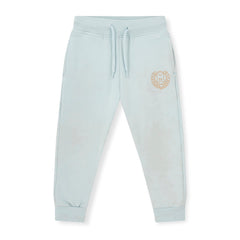 MITCH & SON Boys Crest Embroidery Crew Neck Tracksuit