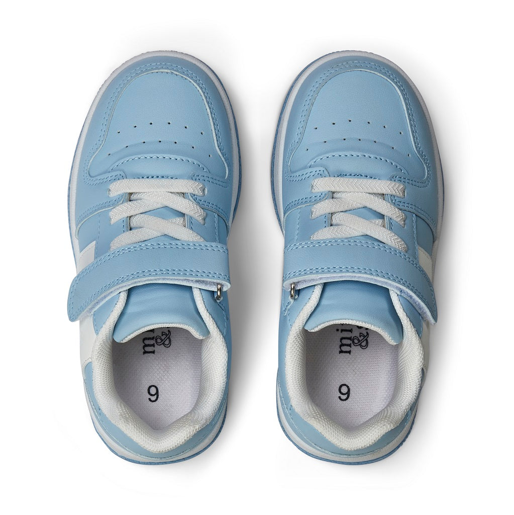 MITCH & SON Boys Trainers Sky Blue