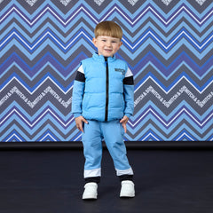 MITCH & SON Winter Chevron. The Wesley gilet features a reversible design with two contrasting looks