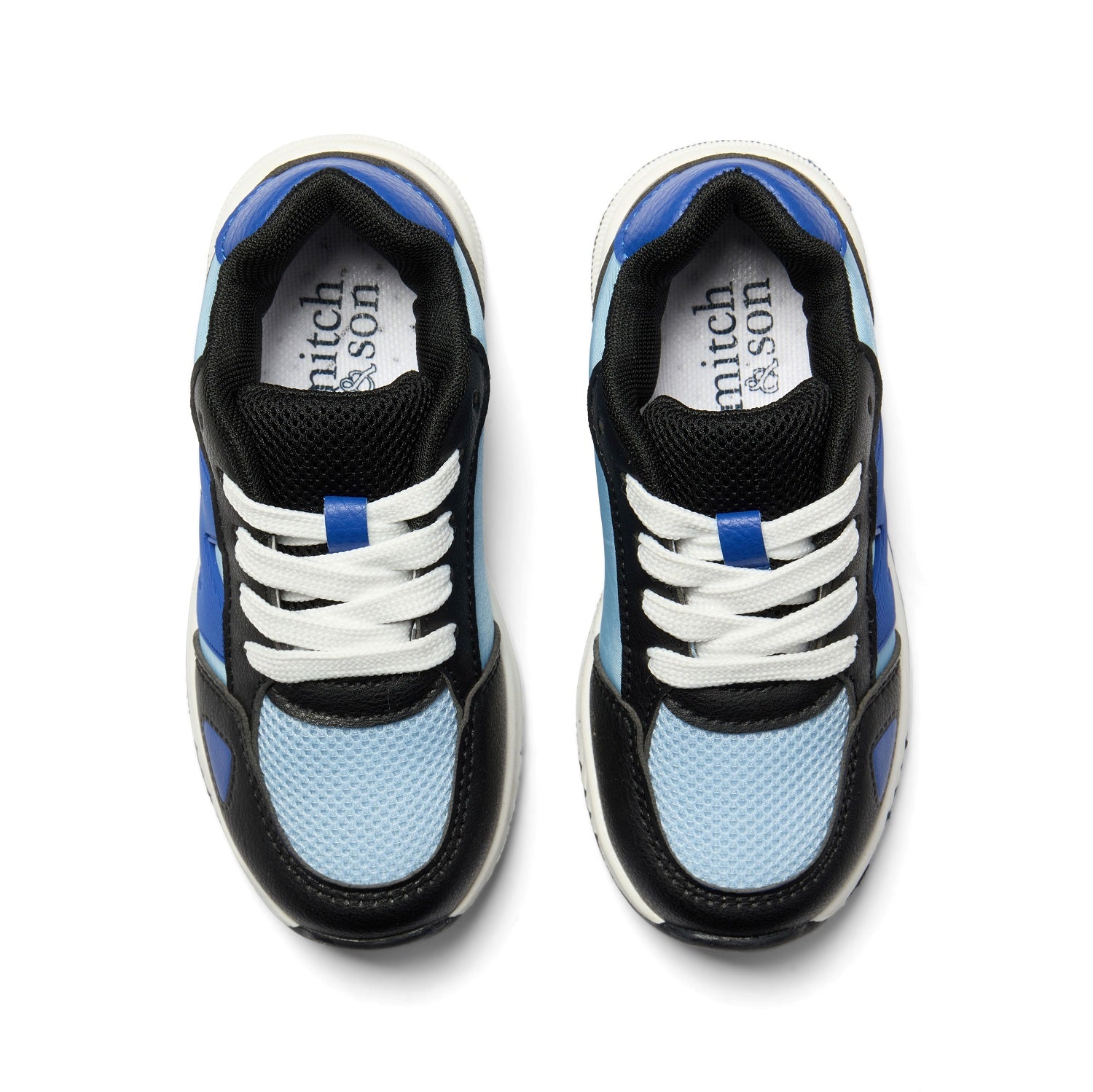 MITCH & SON The Sprint trainers feature a sporty design with contrast panels and lace fastening. Finished with a cushioned sole and signature logo detailing for all-day comfort.