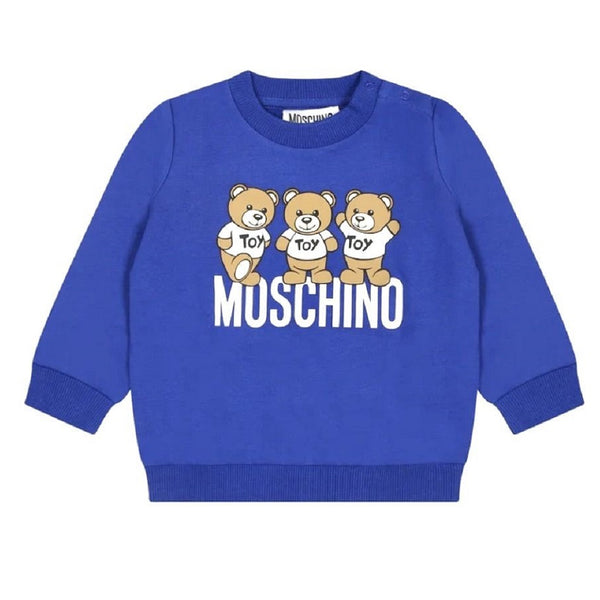 Moschino Baby Teddy Friends Set Surf Blue