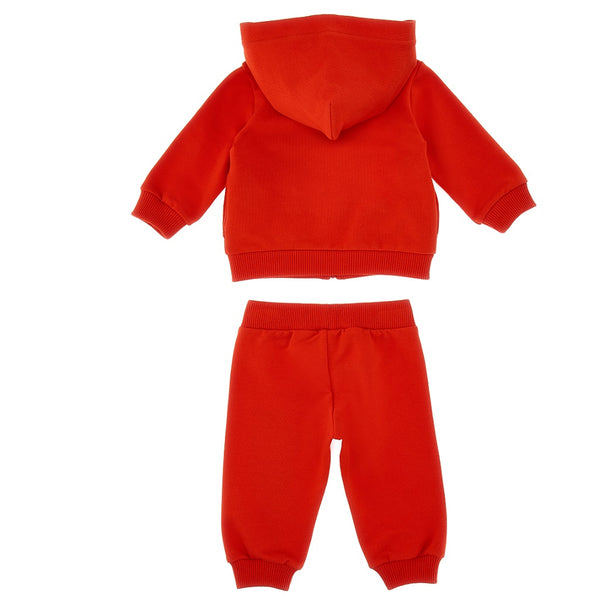 Baby Moschino Hooded Tracksuit Red