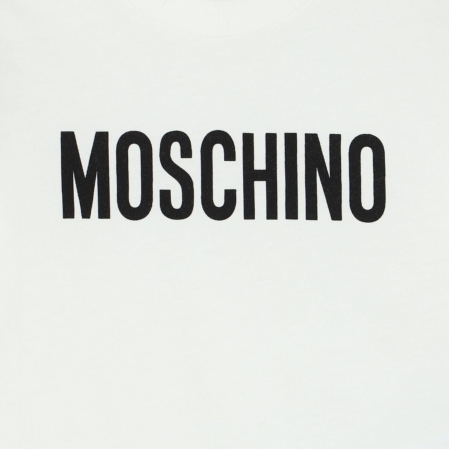 Baby Moschino Logo T-Shirt White