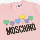 Babygrow Moschino Logo Teddy Balloons
