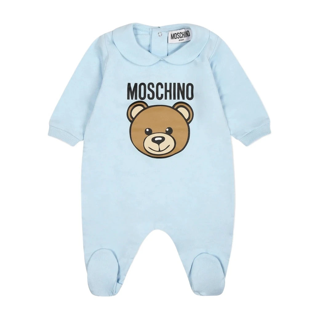 Babygrow with Gift Box Moschino Sky Blue