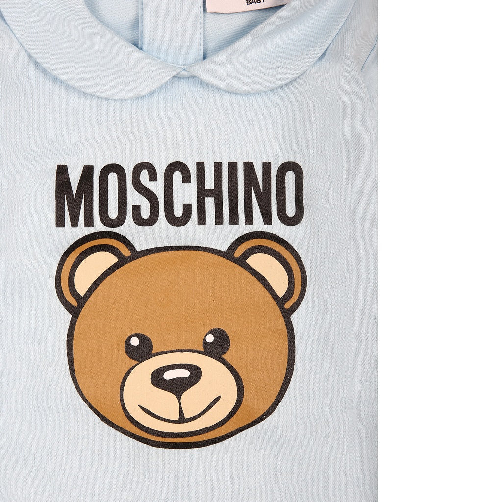 Babygrow with Gift Box Moschino Sky Blue