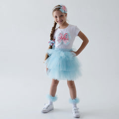 DAGA Magic Bow Tulle Skirt Set