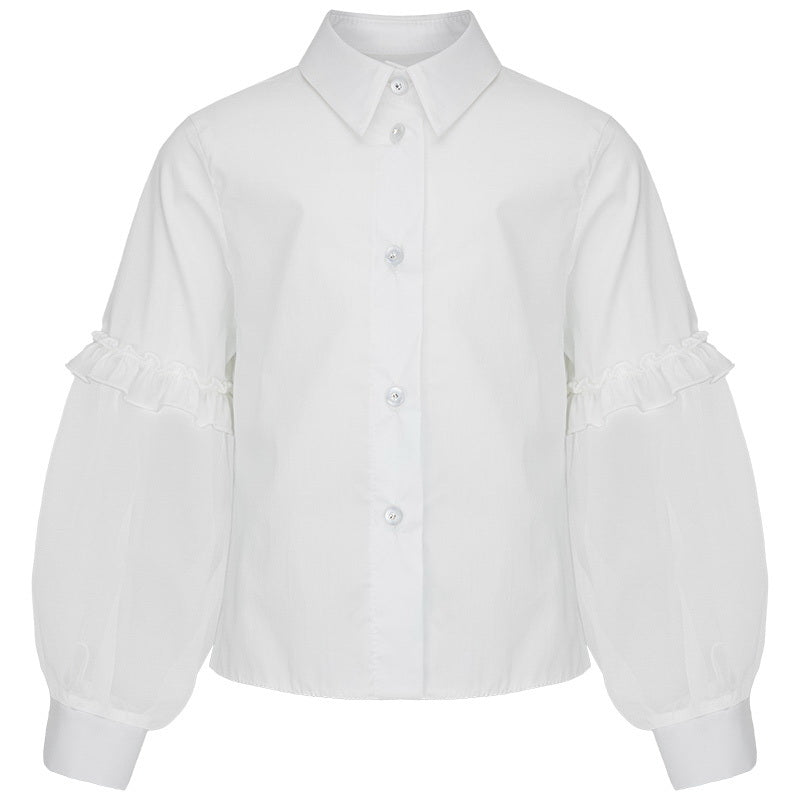 DAGA Blue Mirage Dress Blouse Set