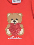 Baby Moschino Heart Teddy Bear Two Piece Set