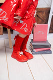 ADEE BTS Sock Wellies Red