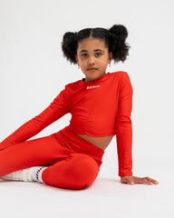 BONINI Aspire Long Sleeve Sport Top Red
