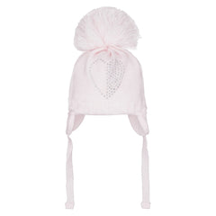 Pastels & Co Anderson Diamante Hat Pink