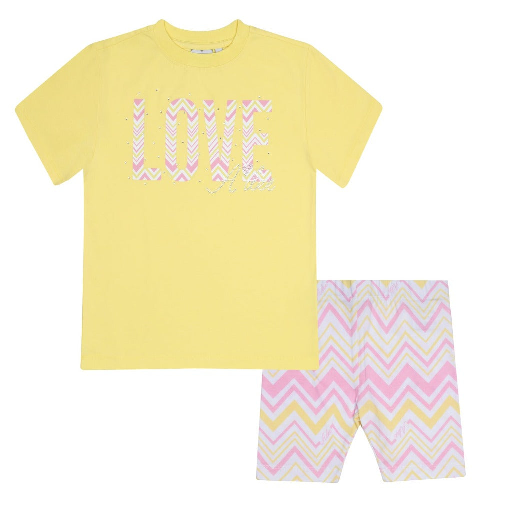 ADee Lorraine Chevron Cycling Short Set