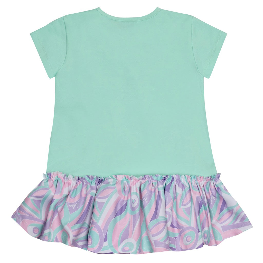 ADee Popping Pastels Bow Dress