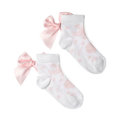 ADEE Clementine Bow Ankle Socks