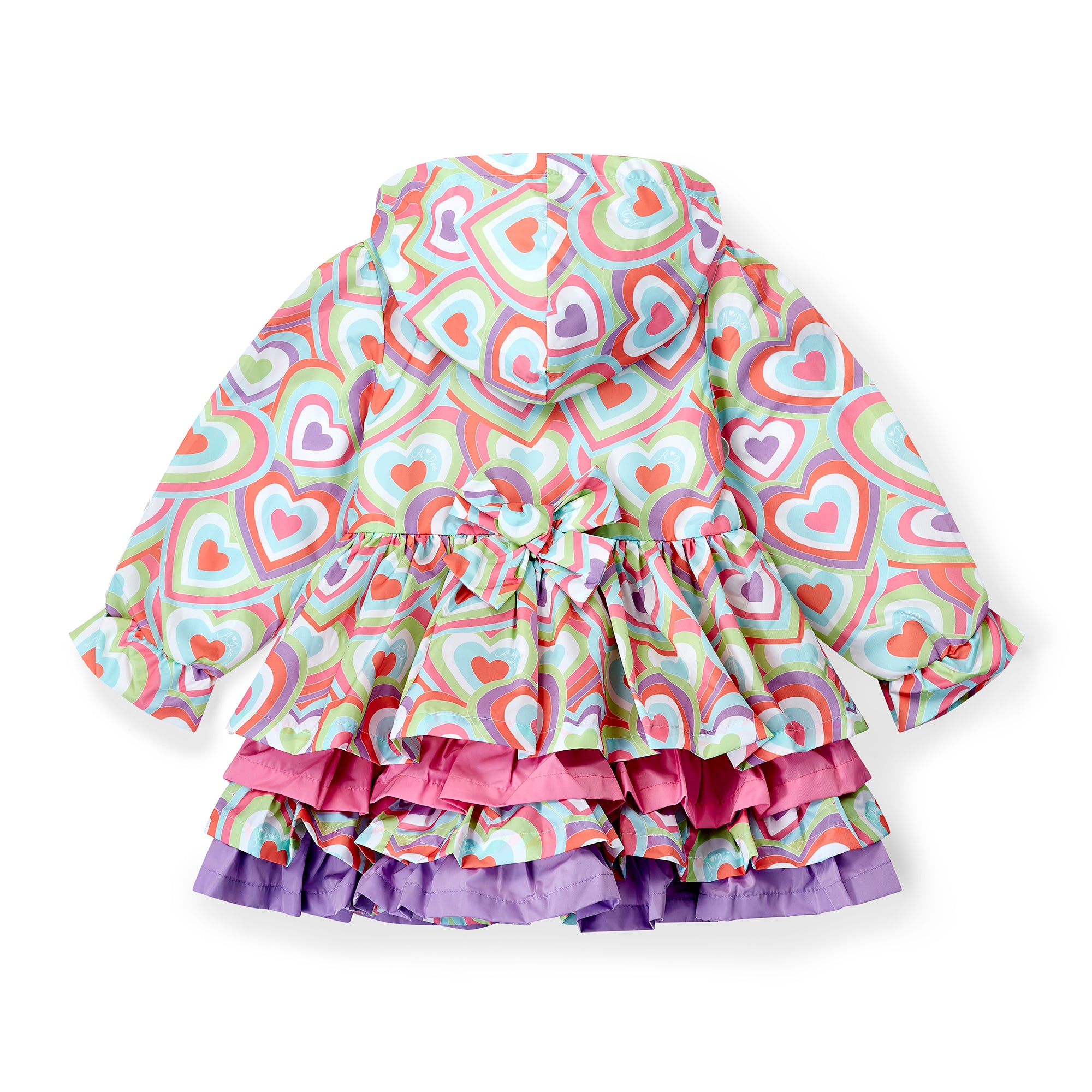 ADEE Emelye Heart Print Jacket