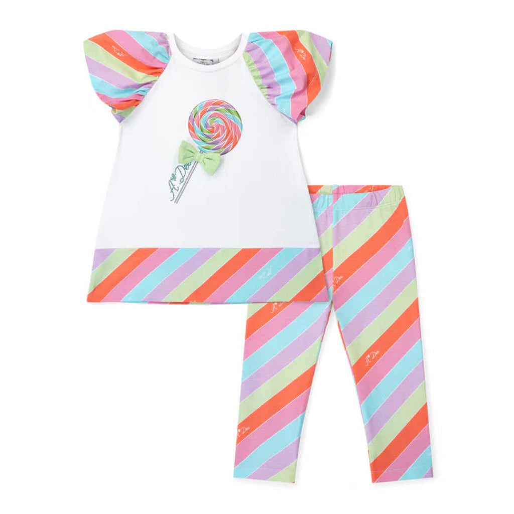 ADEE Eva Stripe Lollipop Legging Set