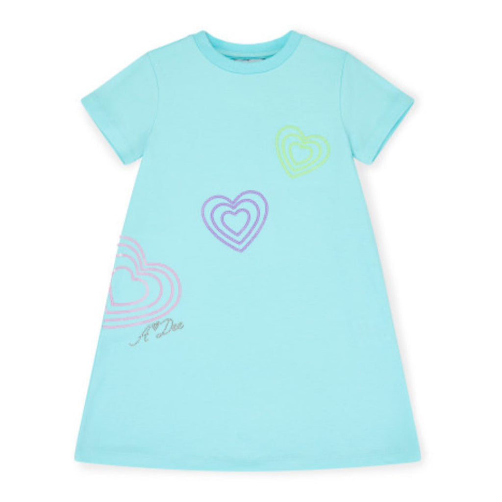 ADEE Evangeline Heart T-Shirt Dress