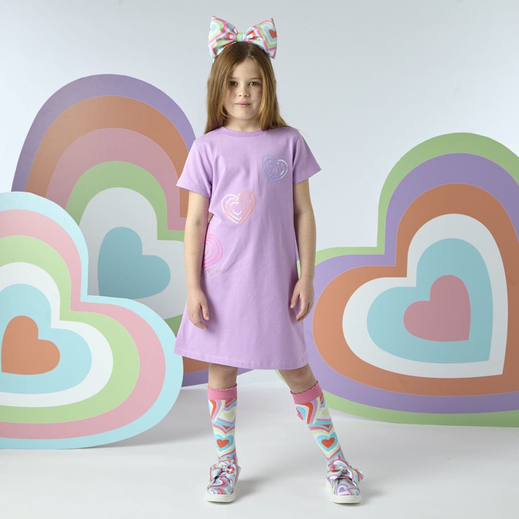 ADEE Heart T-Shirt Dress