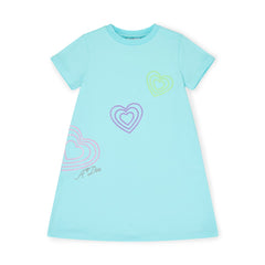 ADEE Evangeline Heart T-Shirt Dress