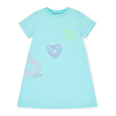 ADEE Evangeline Heart T-Shirt Dress