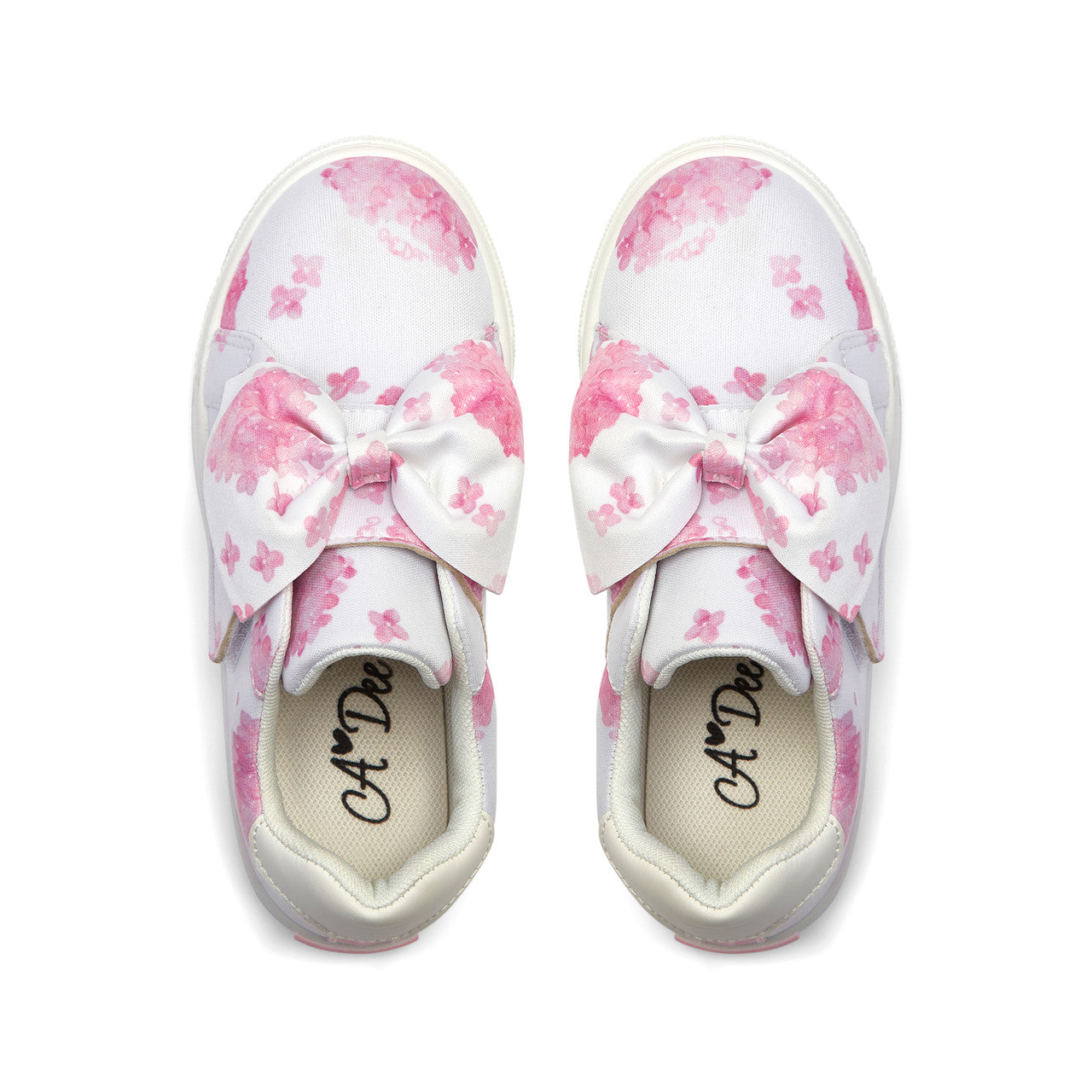 ADEE Bowie Hydrangea Print Bow Trainer