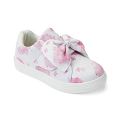 ADEE Bowie Hydrangea Print Bow Trainer