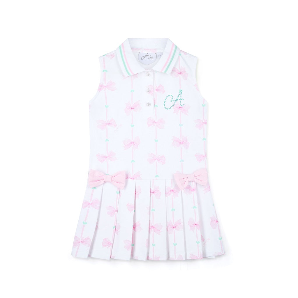 ADEE Bow-tique Chic - The Raven Tennis Dress is the perfect outfit for sunny summer days