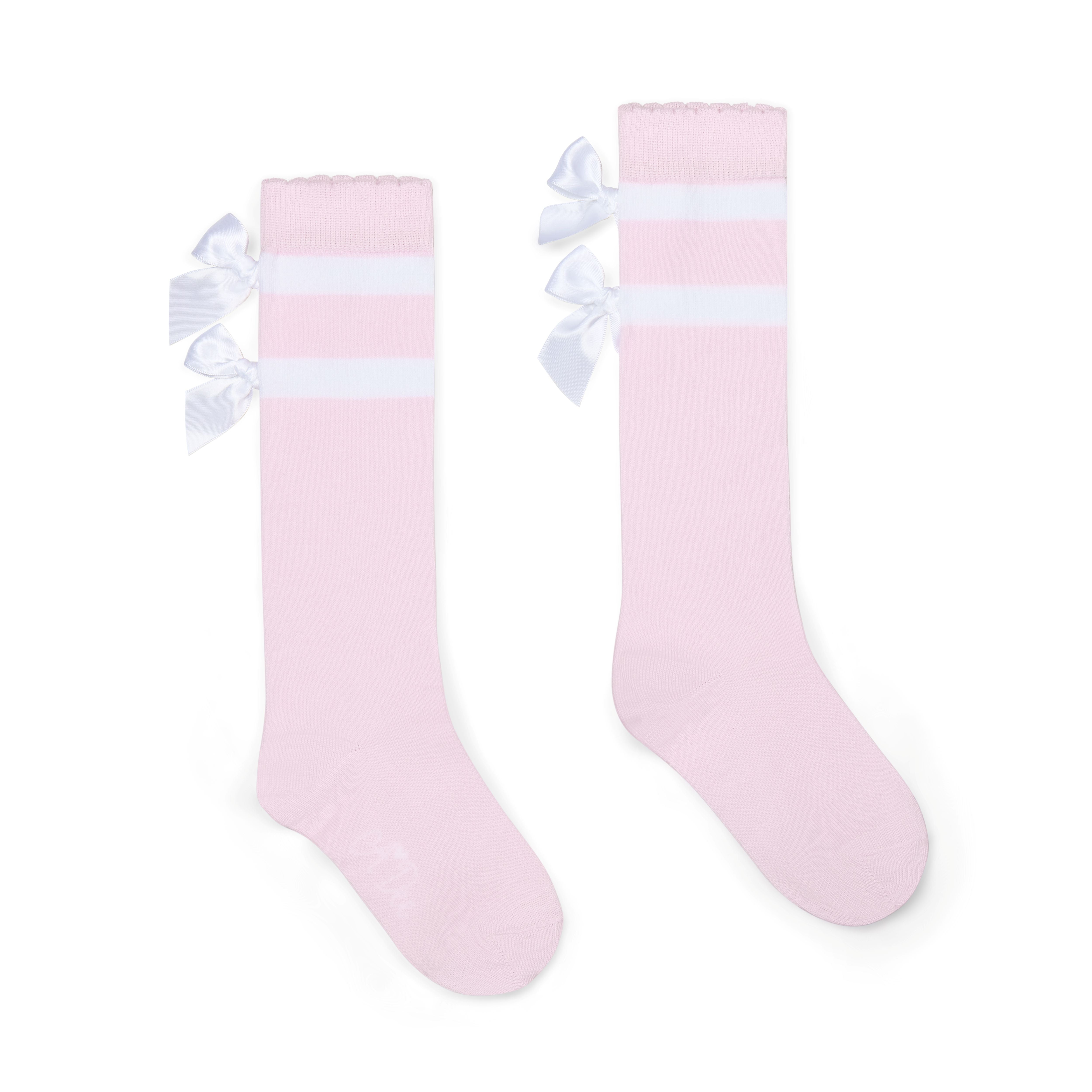 ADEE RHEA Knee High Socks with bows