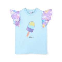 ADEE SIA Ice Cream Print Short Set