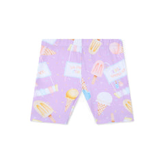 ADEE SOPHIA Ice Cream Print Cycling Short Set