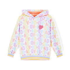 ADEE SISI Initial Print Hoody Cycling Short Set