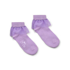 ADee Pastel Parlour Complete the look with the purple Samara ankle socks. Finished with tulle frills.&nbsp;Lilac Dreams