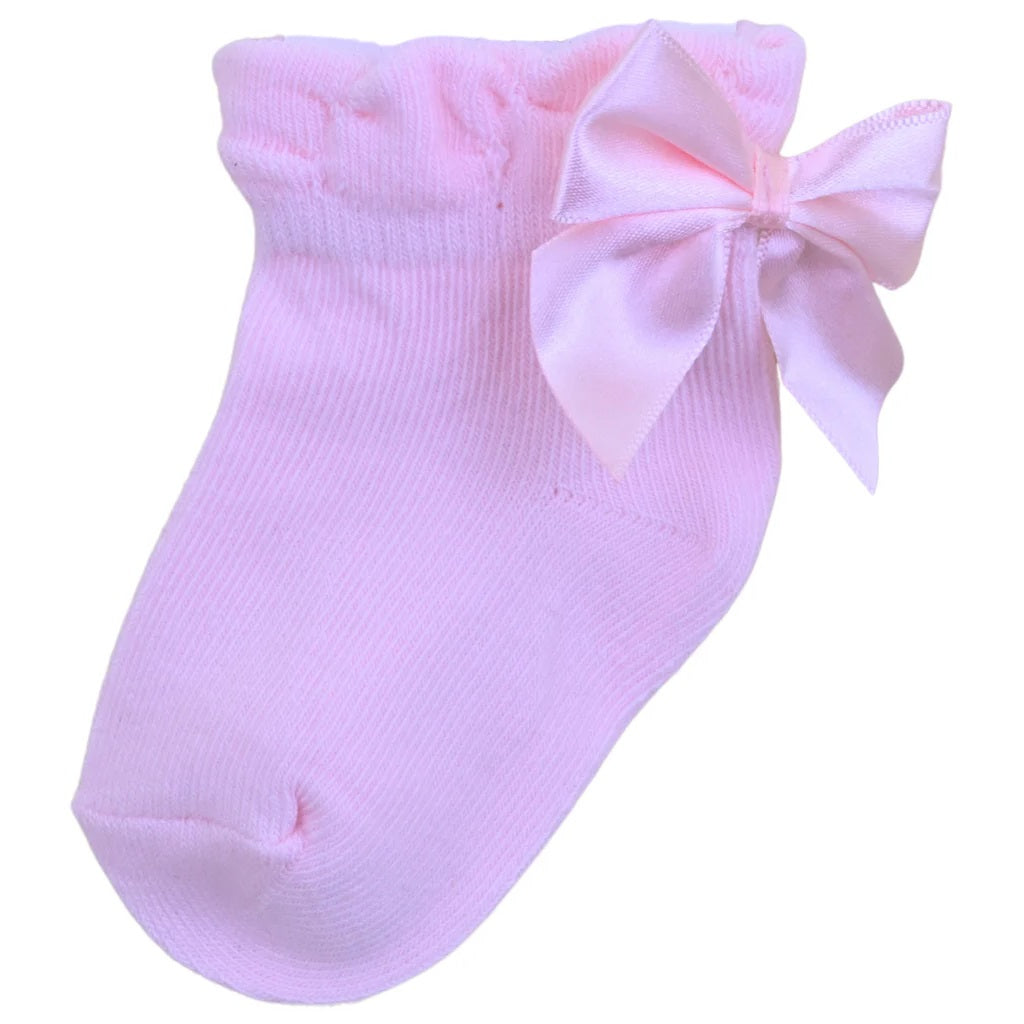 Pex Pink Ribbon Ankle Socks