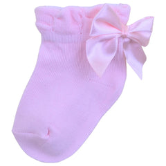 Pex Pink Ribbon Ankle Socks