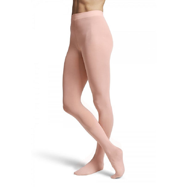 BLOCH Ladies Footed Dance Tights Pink