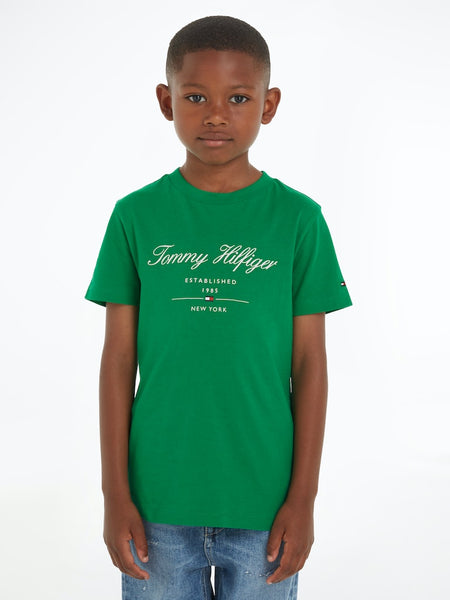Tommy Script Logo T-Shirt
