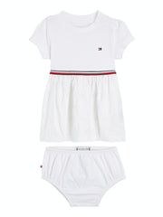 Tommy Hilfiger Baby Girls Broderie Combi Dress