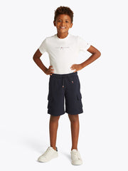 TOMMY HILFIGER T-Shirt & Cargo Short Set