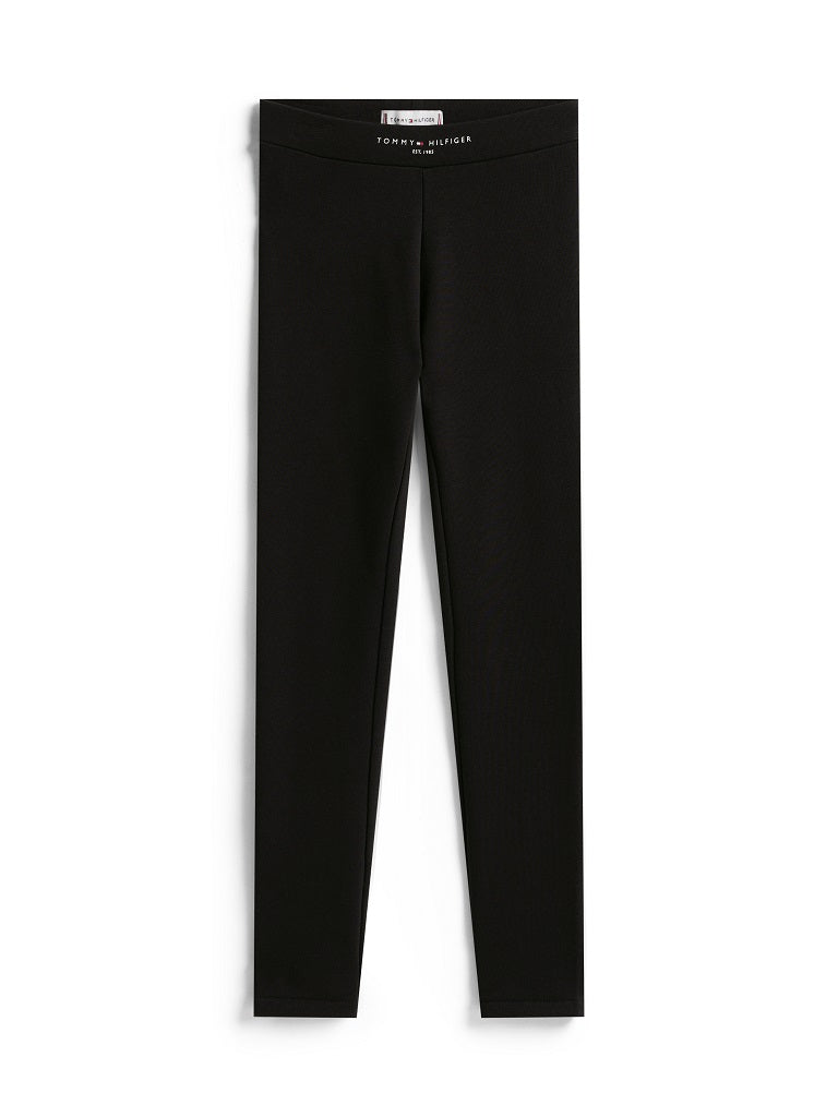 TOMMY HILFIGER Girls Mini Corp CN Leggings Set Black