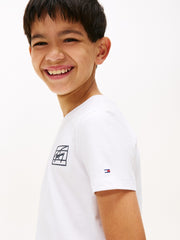 TOMMY HILFIGER Kids Varsity Print T-Shirt