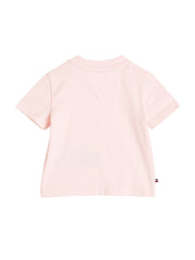 Hilfiger Baby Pink Monotype 1985 Logo T-Shirt