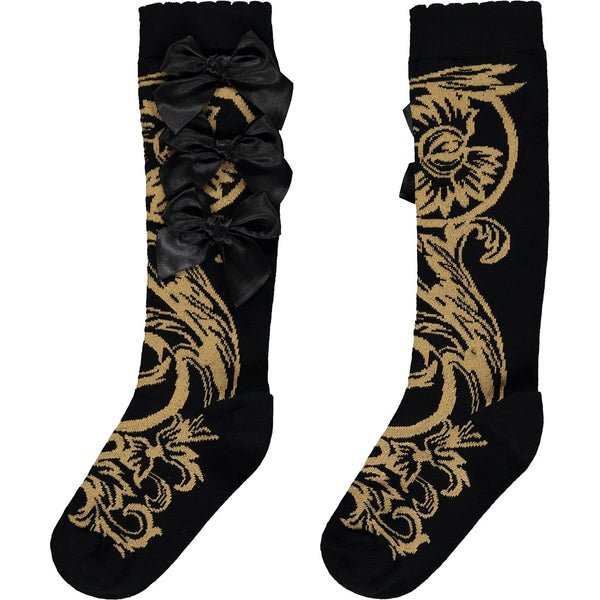 ADee Baroque Knee High Socks