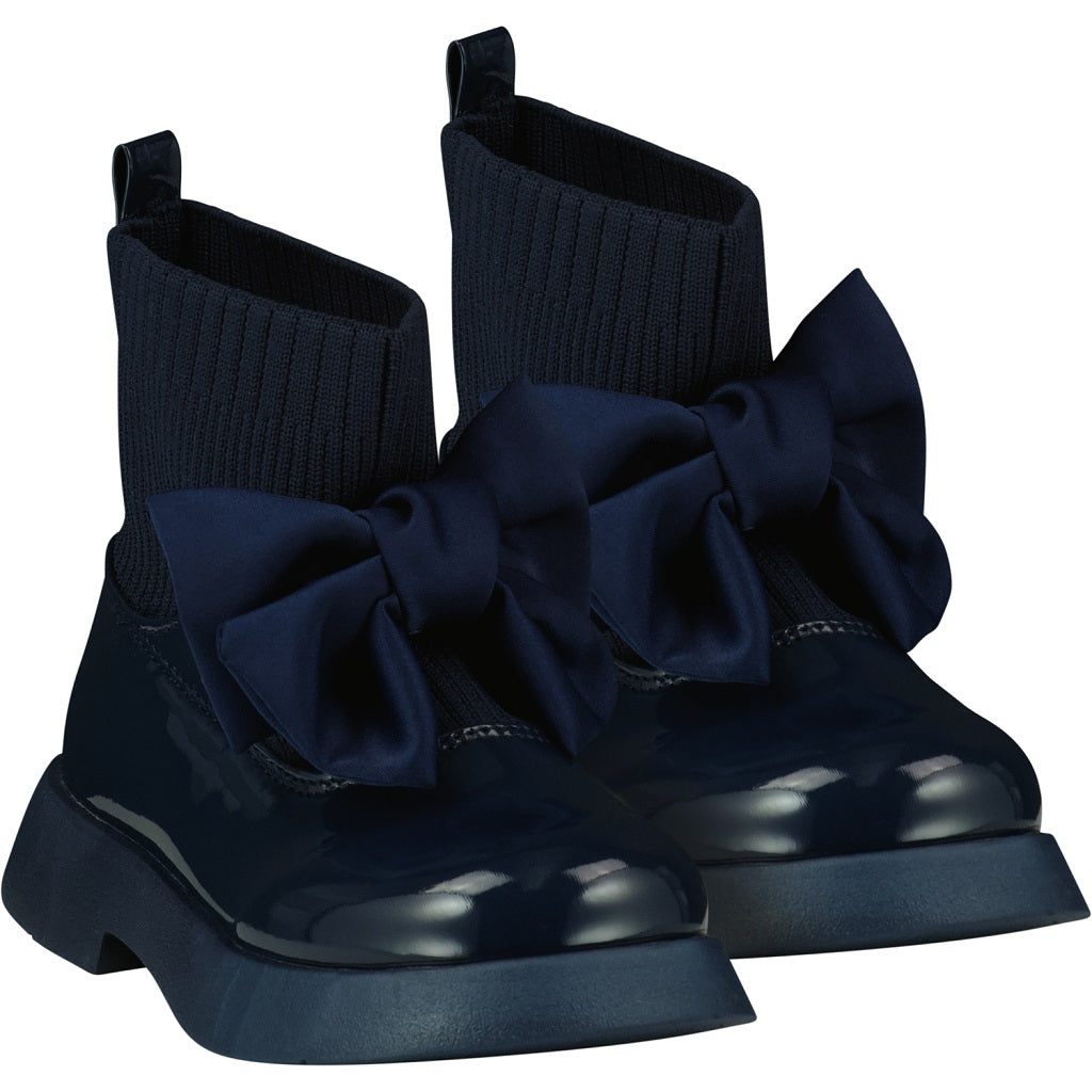 ADEE Bow Sock Wellies Navy