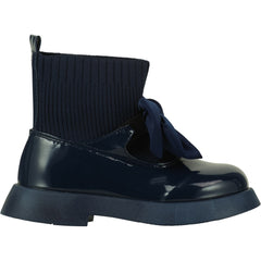 ADEE Bow Sock Wellies Navy