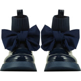 ADEE Bow Sock Wellies Navy