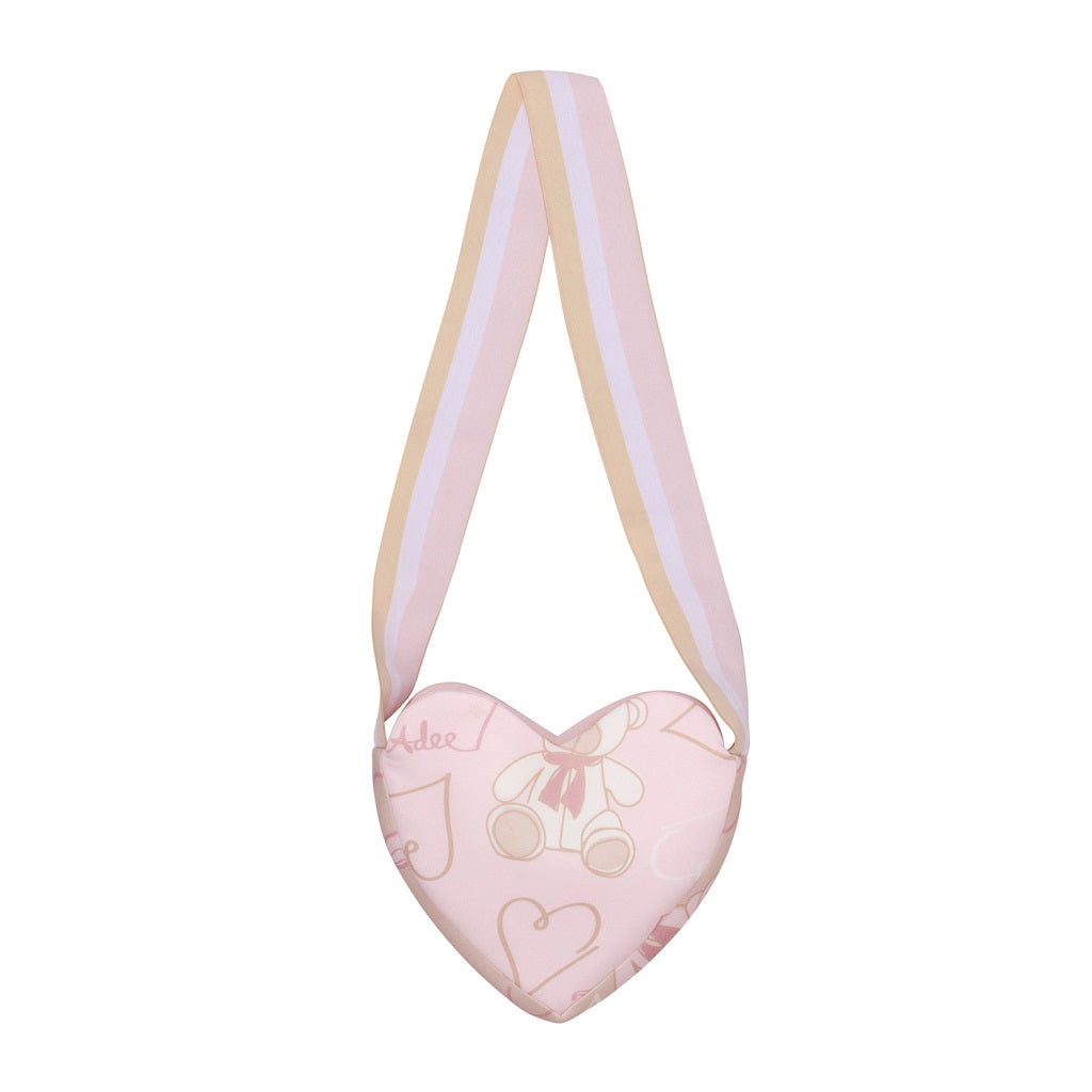 ADEE Sasha Teddy Heart Bag