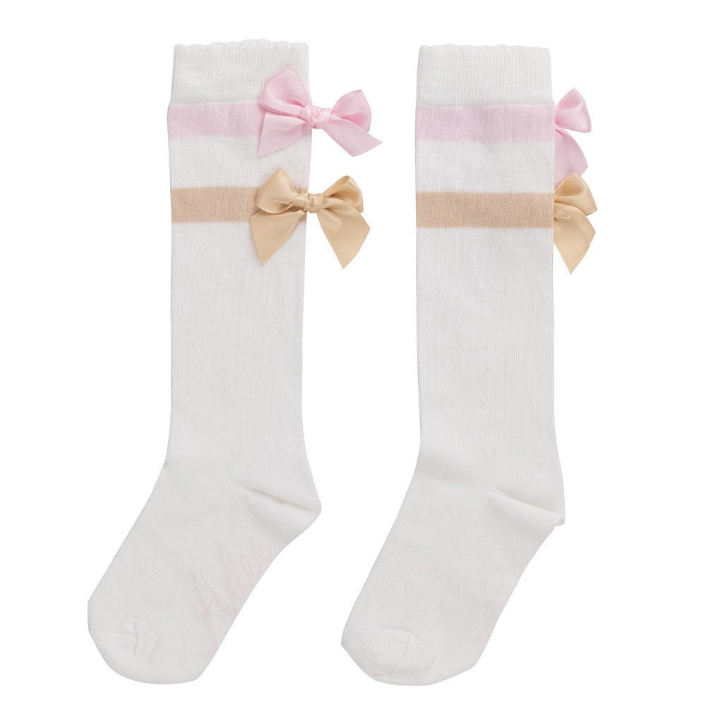 ADEE Sissy Bow Knee High Socks